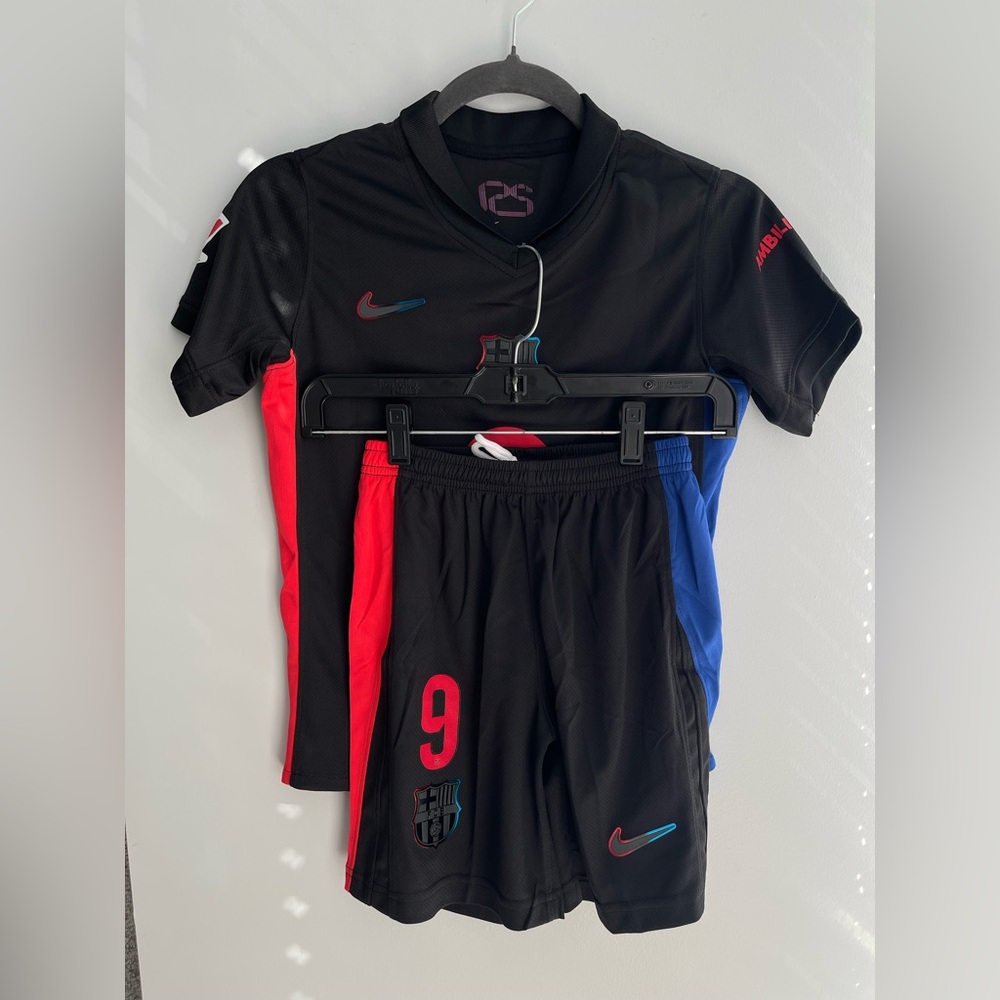 Nike Black Soccer Jersey Set